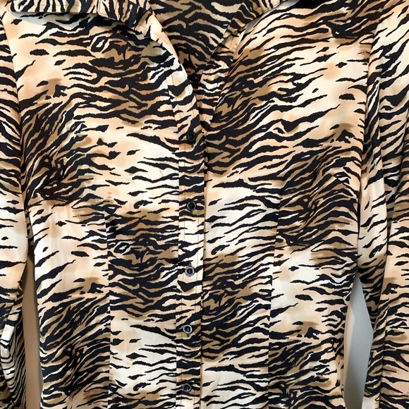 Marciano size M blouse animal print - Picture 6 of 12